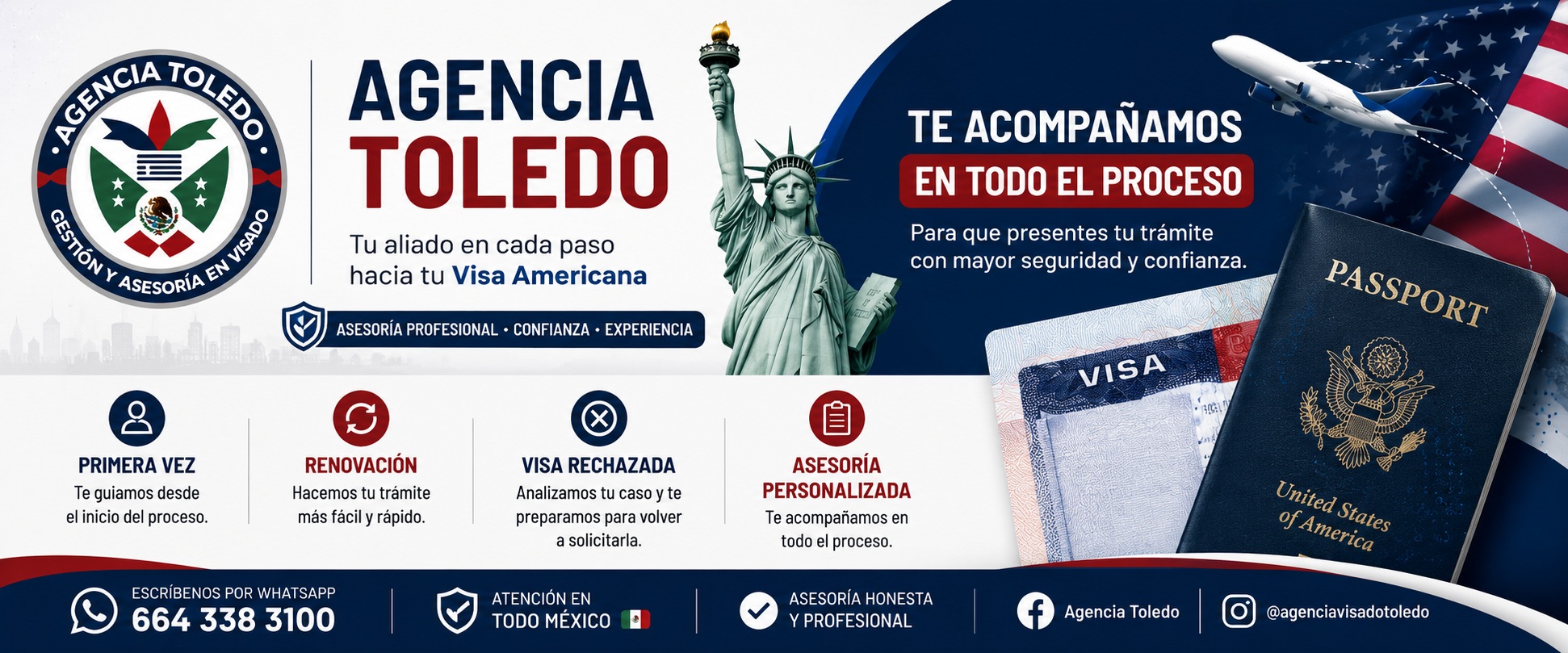Agencia Toledo - Asesoría Visa Americana