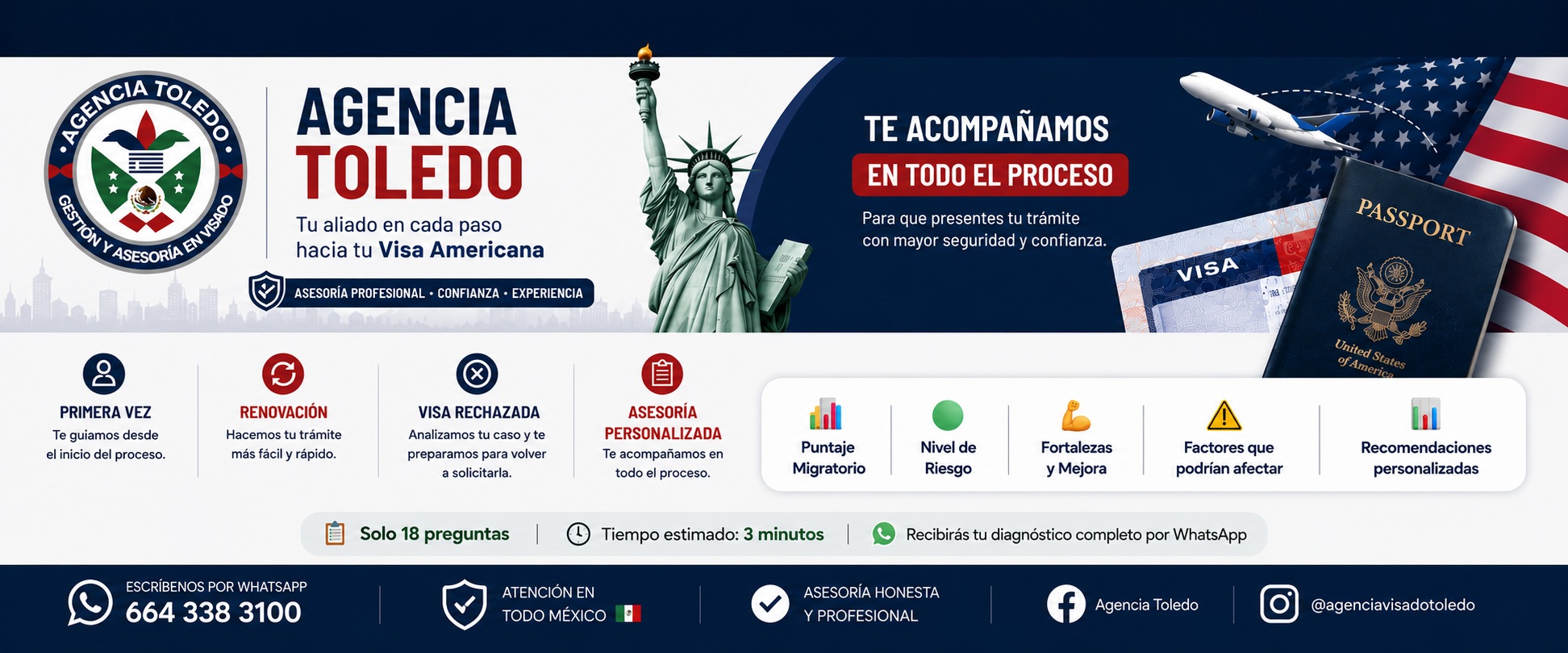Agencia Toledo - Visa Americana